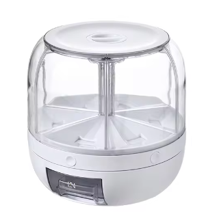 Rotating Dispenser Food Storage Box