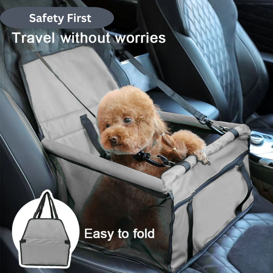 "Travel Buddy: Premium Pet Car Seat Cover"